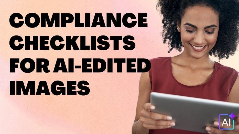 Compliance Checklists for AI-Edited Images
