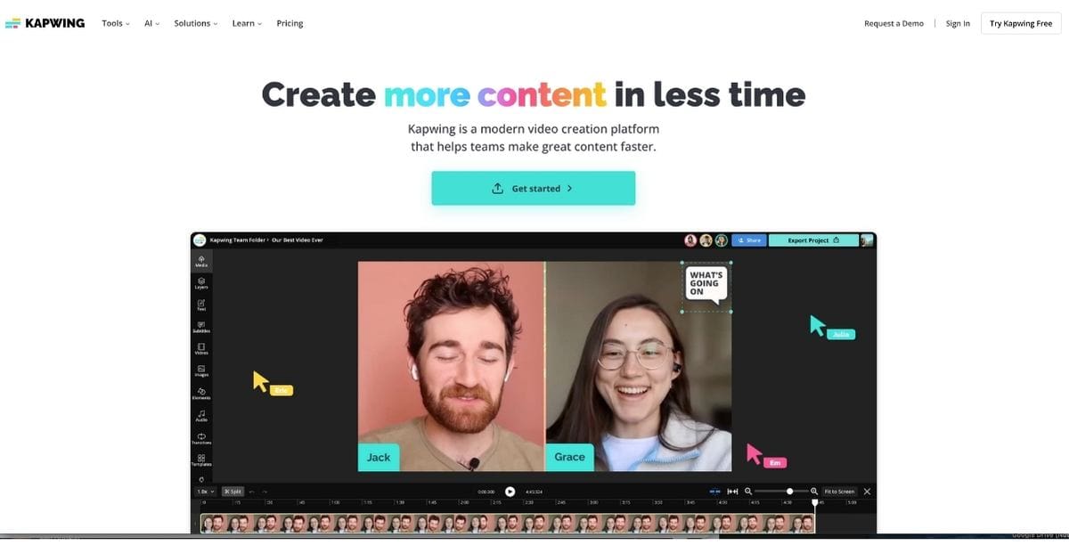 Kapwing Repurpose Studio